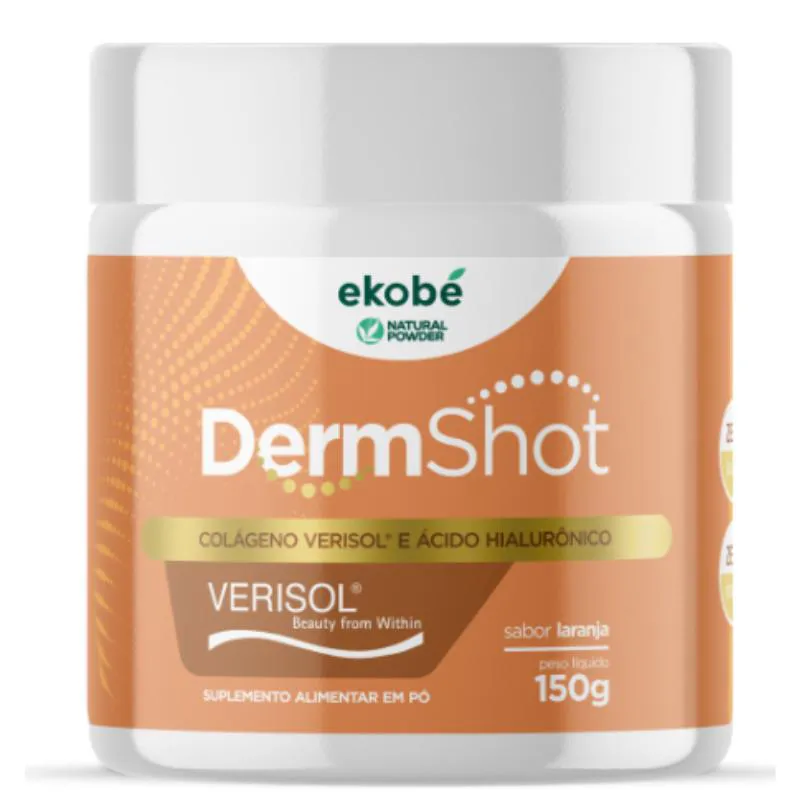 DERM SHOT COLáGENO VERISOL, HIALURôNICO, SILíCIO 150G - EKOBé