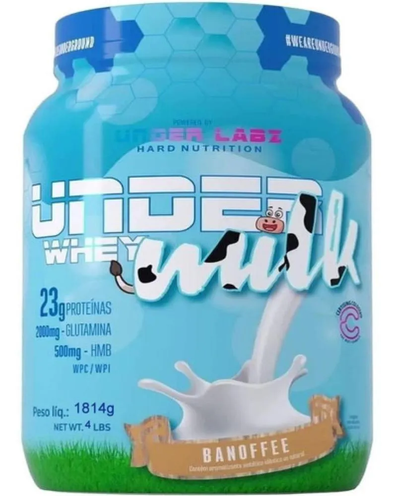UNDER MILK WHEY 1.814G - UNDER LABZ  Banoffee