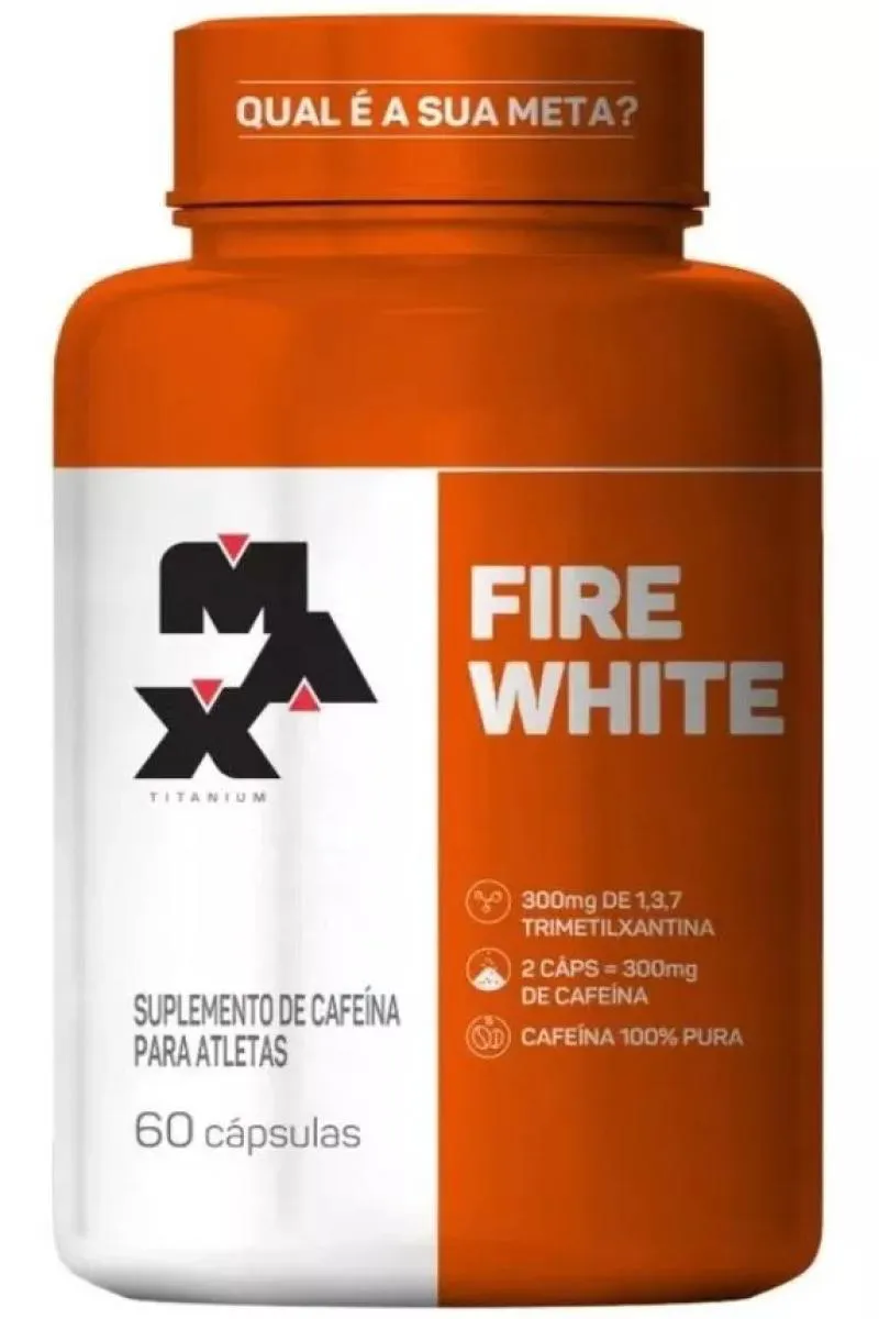 TERMOGENICO FIRE WHITE 60 CáPS - MAX TITANIUM