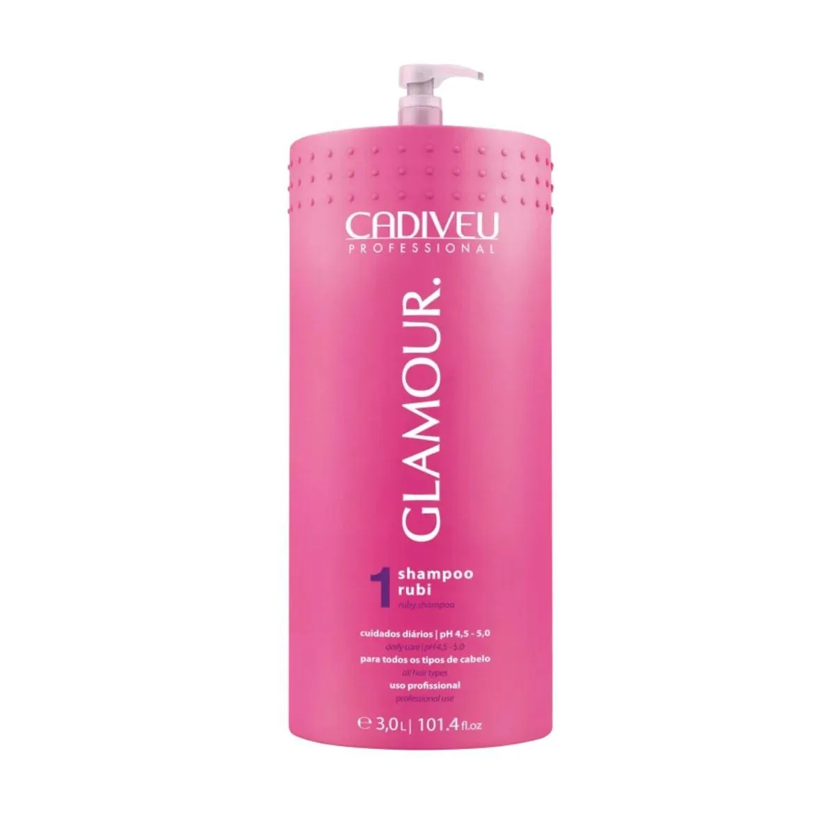 SHAMPOO RUBI CADIVEU GLAMOUR 3000ML