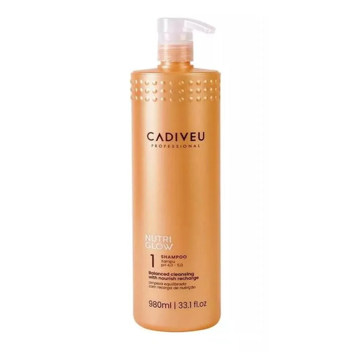 Shampoo CADIVEU PROFESSIONAL NUTRI GLOW Revitalizante 980ml