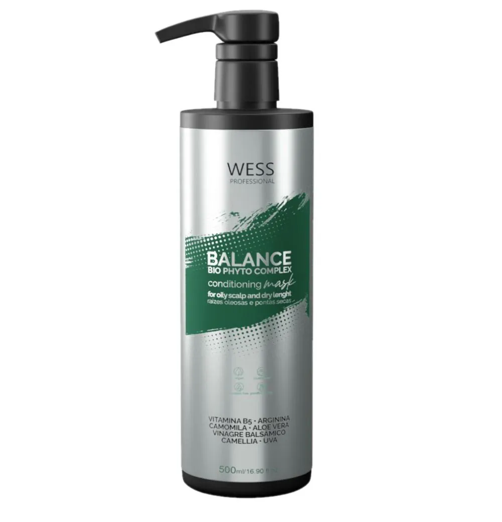 WESS BALANCE MáSCARA CONDICIONADORA - 500ML