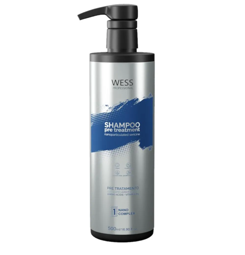 Shampoo Wess Nano Selagem Antiresíduos 500ml