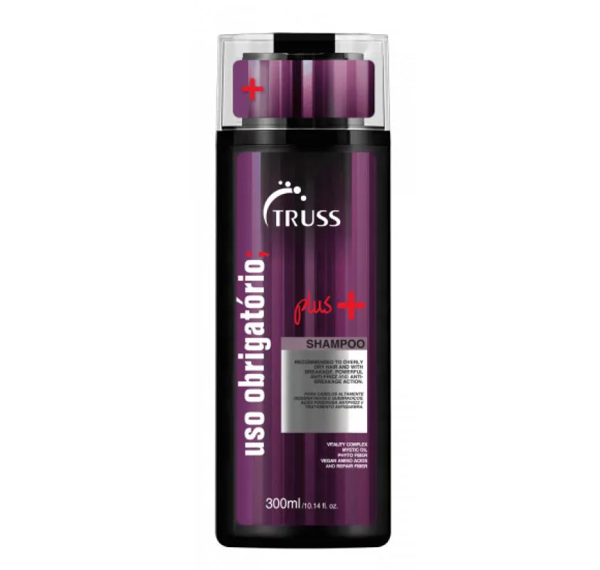 TRUSS SHAMPOO USO OBRIGATóRIO PLUS - 300ML