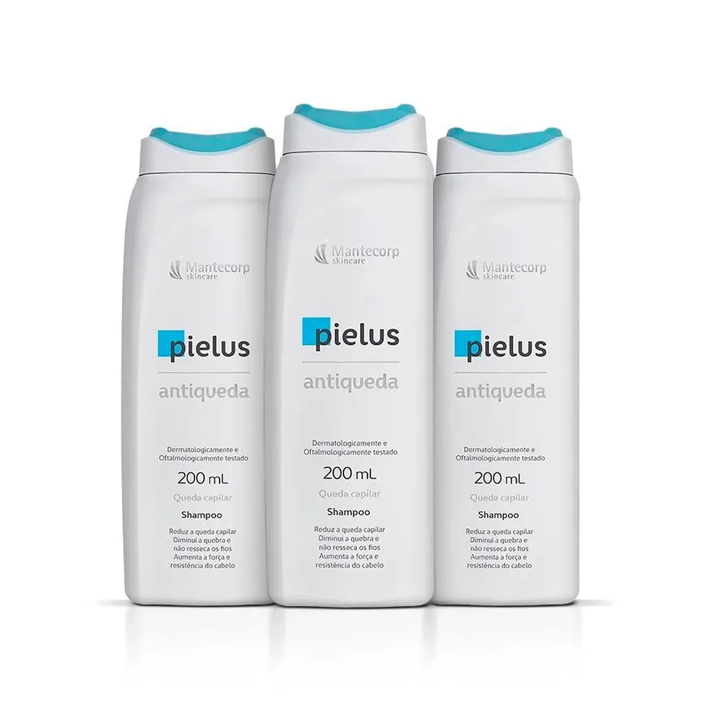 3 SHAMPOO PIELUS ANTIQUEDA 200ML