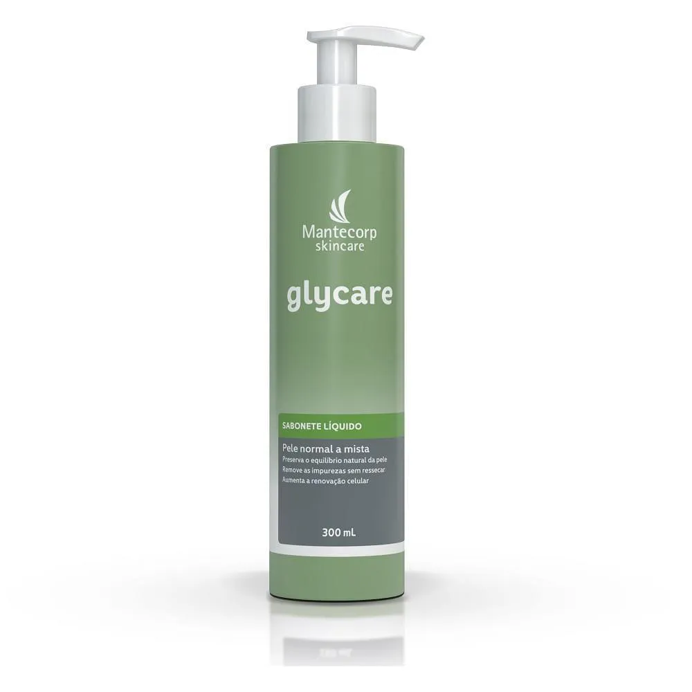 SABONETE LíQUIDO FACIAL GLYCARE 300ML