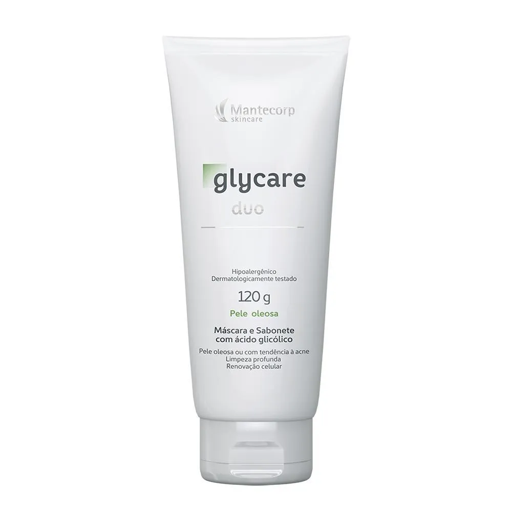 SABONETE LíQUIDO FACIAL GLYCARE DUO 120G