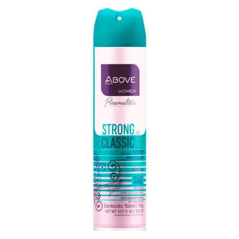 DESODORANTE AERO ABOVE 150 ML WOMEN PERSONALI STRONG & CLASSIC