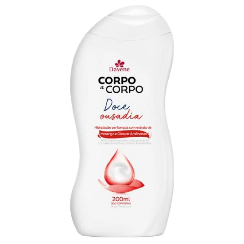 LOçãO HIDRATANTE SUAVE CORPO A CORPO 200ML - DAVENE