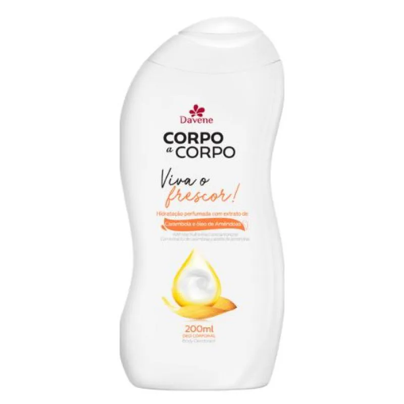 LOçãO HIDRATANTE FRESCOR CORPO A CORPO 200ML - DAVENE