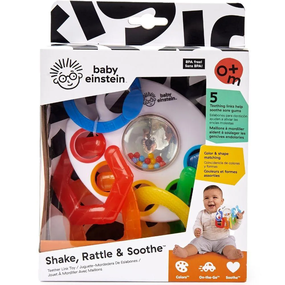 MORDEDORES E CHOCALHO SHAKE, RATTLE & SOOTHE - BABY EINSTEIN