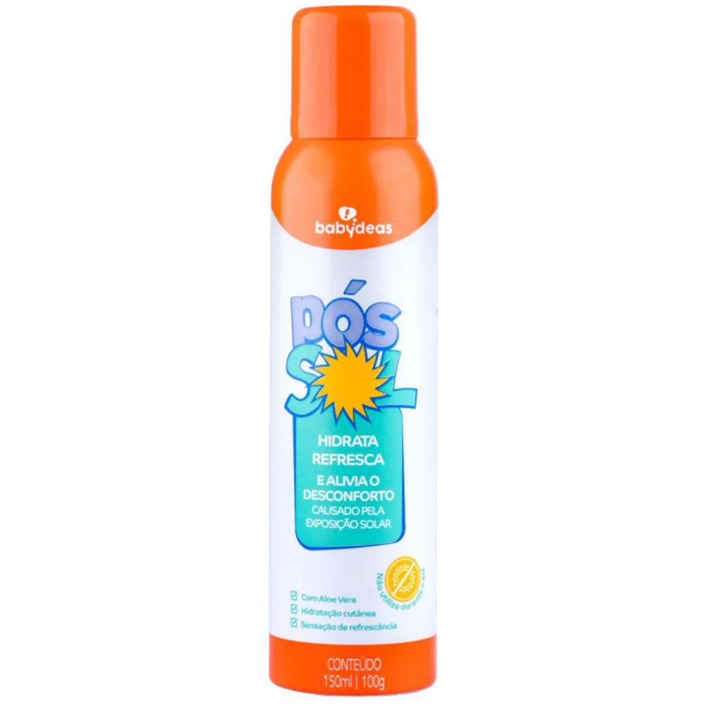 PÓS SOL INFANTIL REFRESCANTE - 150ML - BABYDEAS