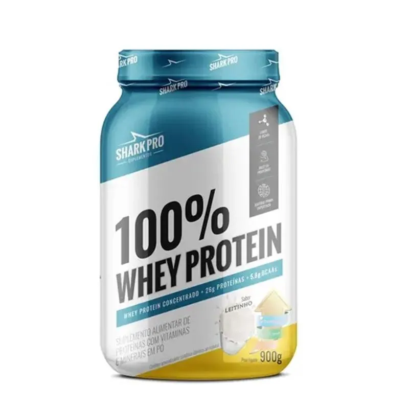 100% WHEY PROTEIN PREMIUM QUALITY-900G - SHARK PRO