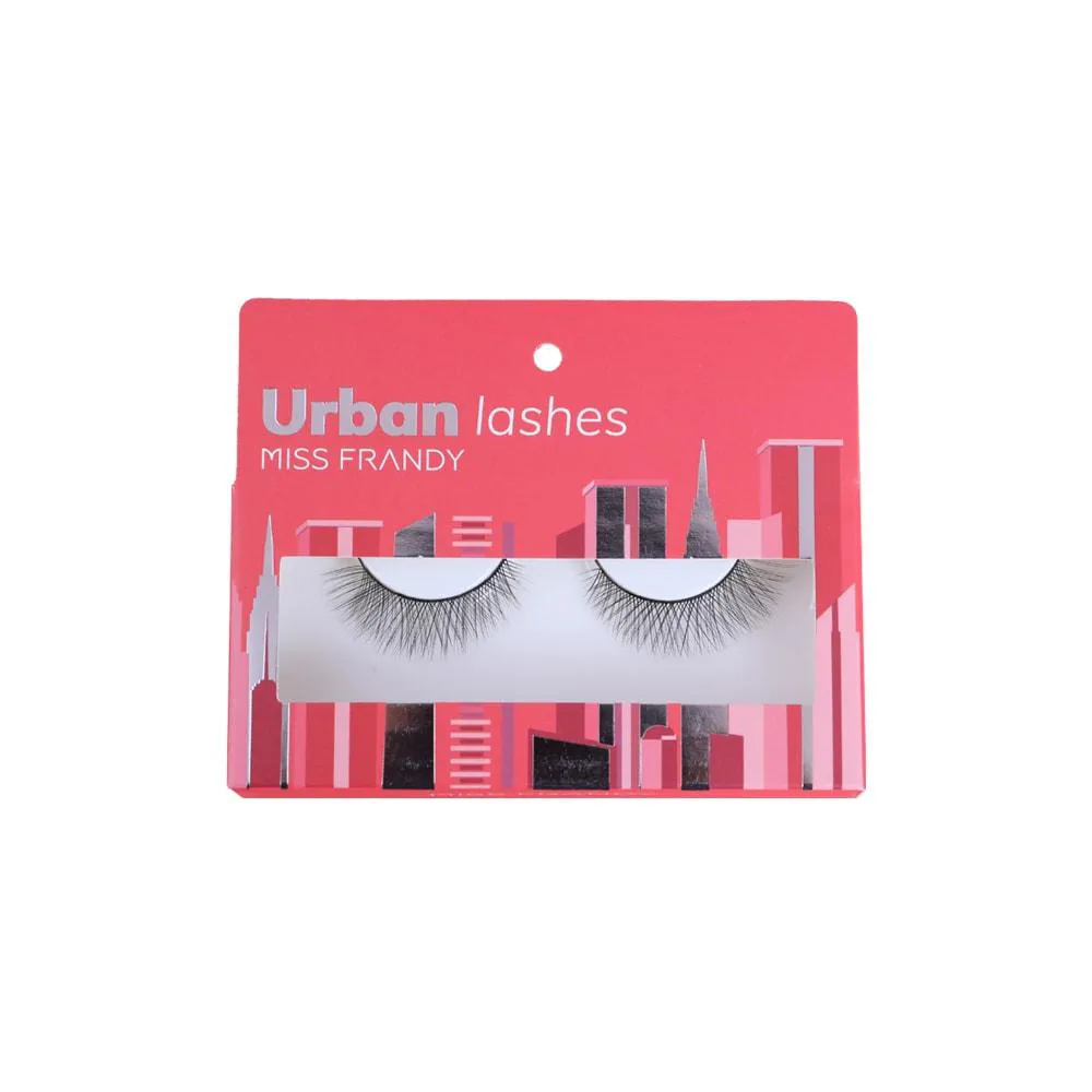 CíLIO POSTIçO MISS FRANDY URBAN LASHES BASE PRETA MODELO 0709