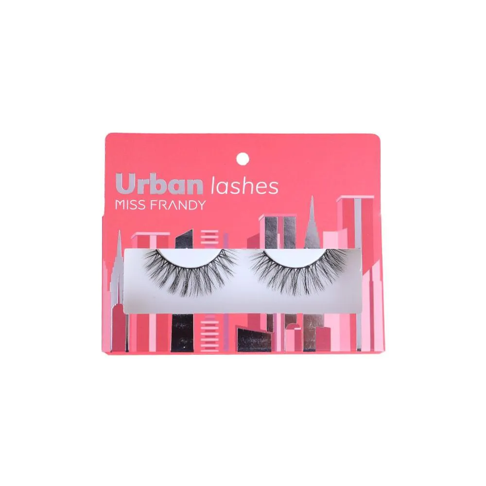 CíLIO POSTIçO MISS FRANDY URBAN LASHES BASE PRETA MODELO 0710
