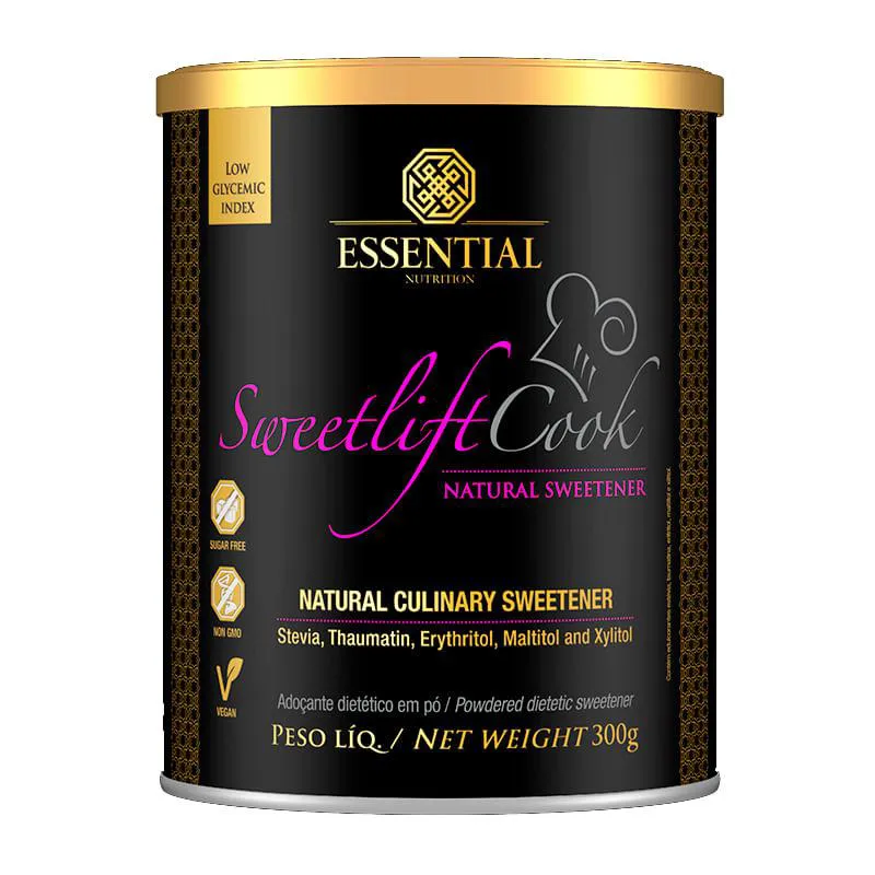 SWEETLIFT COOK ADOCANTE CULINRIO 300G - ESSENTIAL NUTRITION SWEETLIFT COOK ADOCANTE CULINáRIO 300G - ESSENTIAL NUTRITION