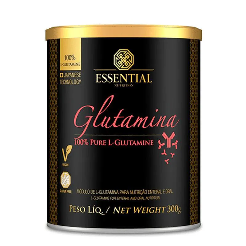 GLUTAMINA 100% PURE ESSENTIAL NUTRITION 300G