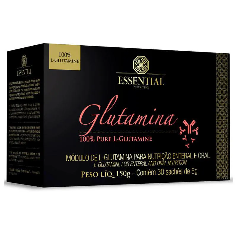 GLUTAMINA 100% PURE ESSENTIAL NUTRITION 30X5G