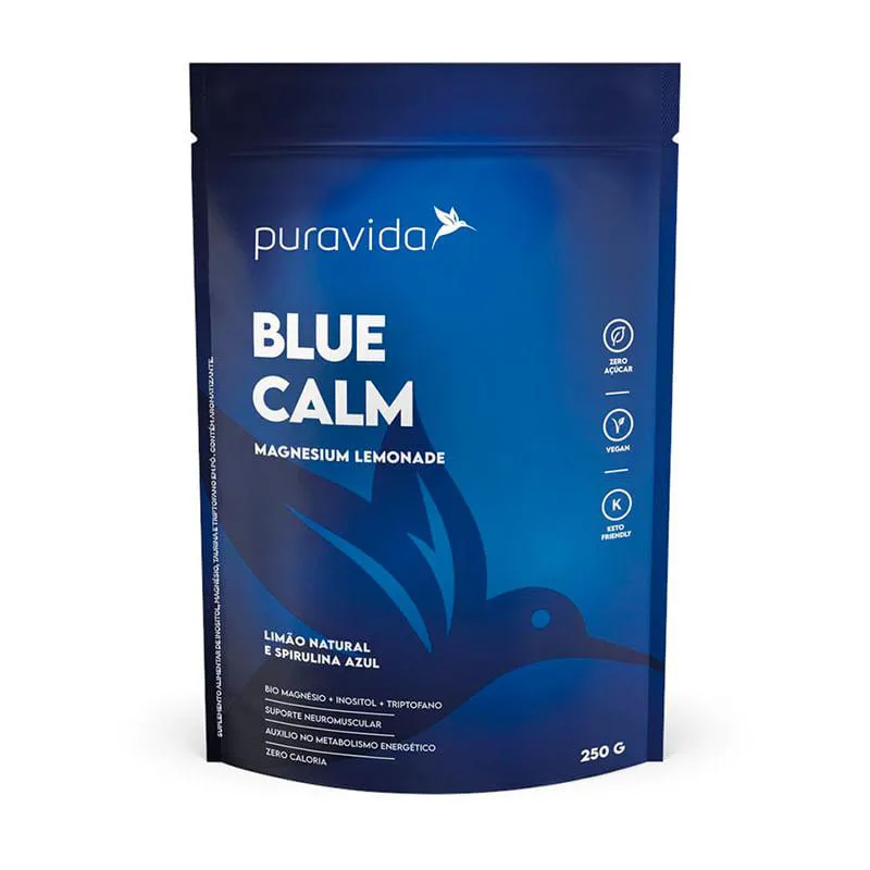BLUE CALM SPIRULINA AZUL PURAVIDA 250G