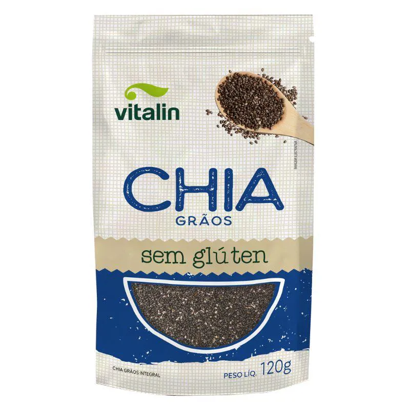 SEMENTE DE CHIA VITALIN 120G