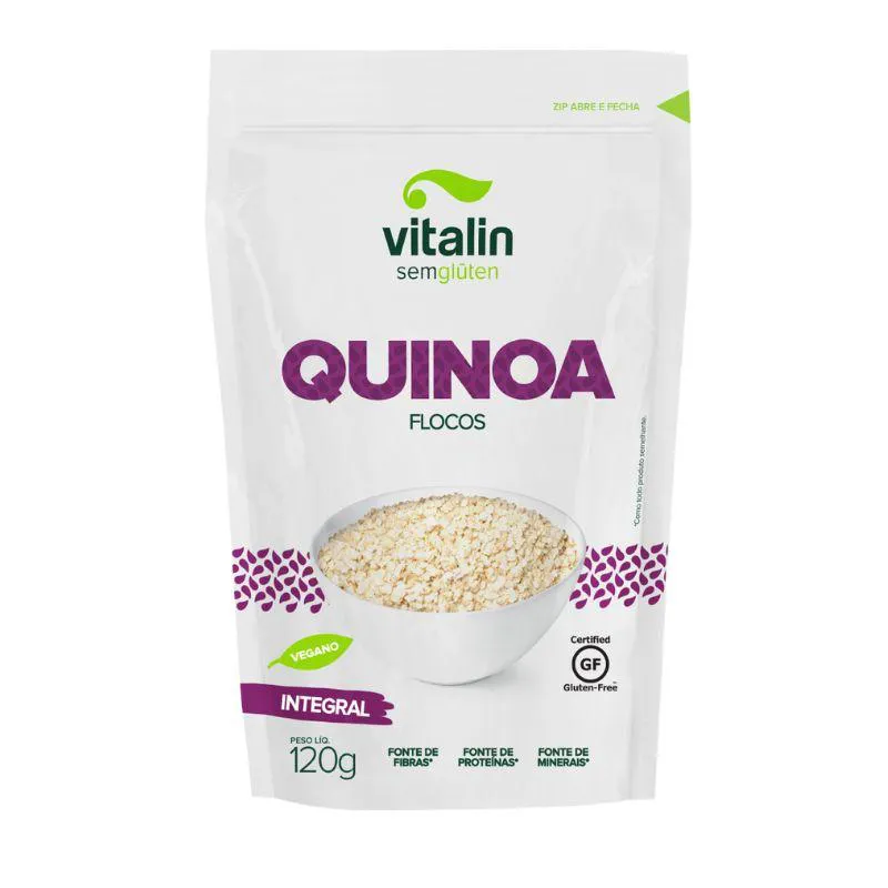 QUINOA EM FLOCOS 120G