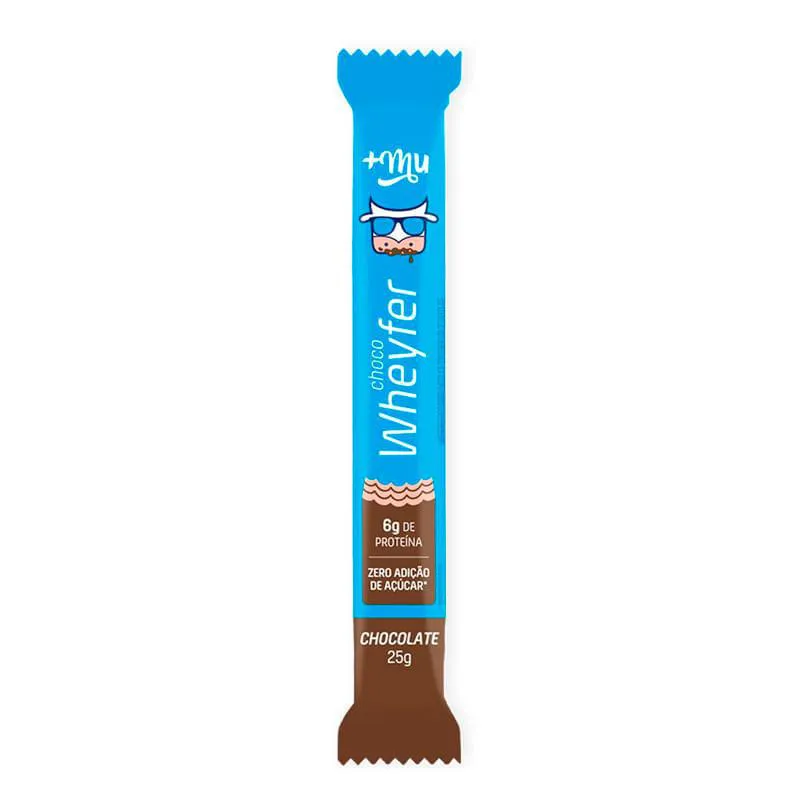 Barra de Proteína Choco Wheyfer Mais Mu Chocolate 25g