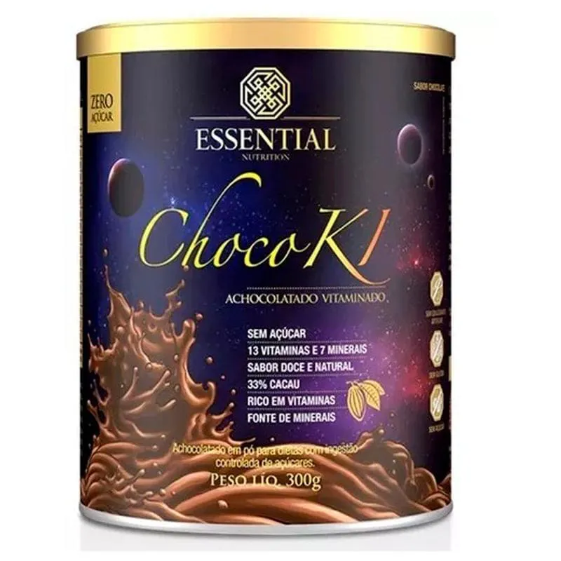 CHOCO KI ACHOCOLATADO VITAMIN ESSENTIAL NUTRITION 300G