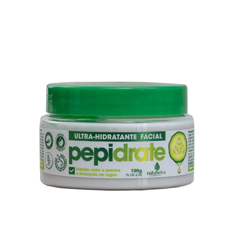 CREME HIDRATANTE FACIAL PEPIDRATE NATUSEIVA 200G