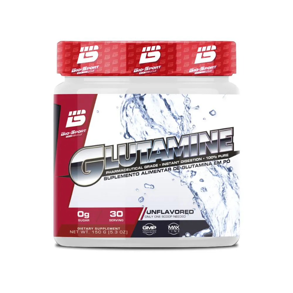 GLUTAMINA PURA 150G - BIO SPORTS USA