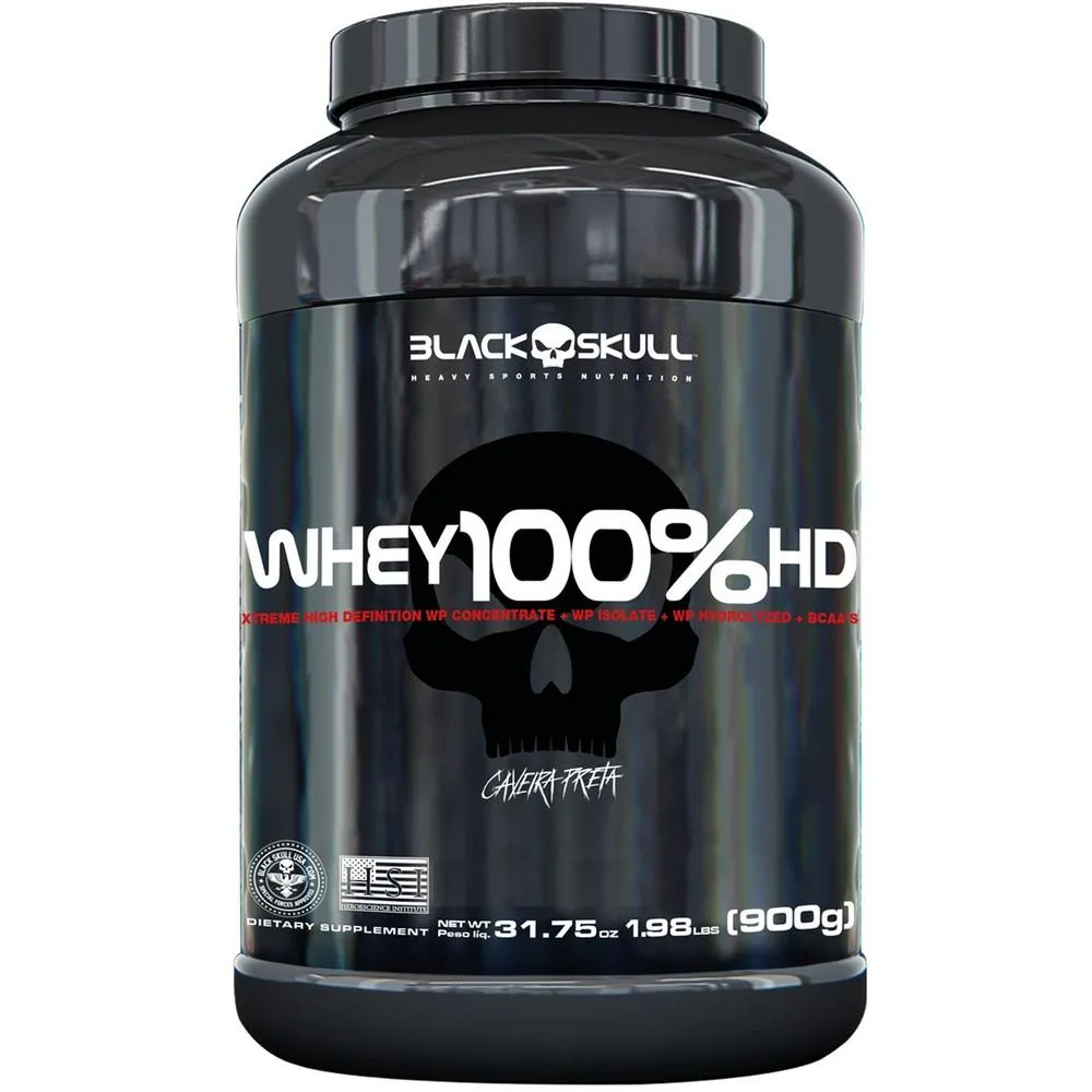 WHEY 100% HD 900G - BLACK SKULL