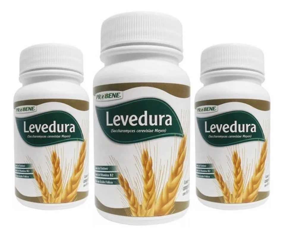 LEVEDURA DE CERVEJA 3 X 400 COMPRIMIDOS - PROBENE