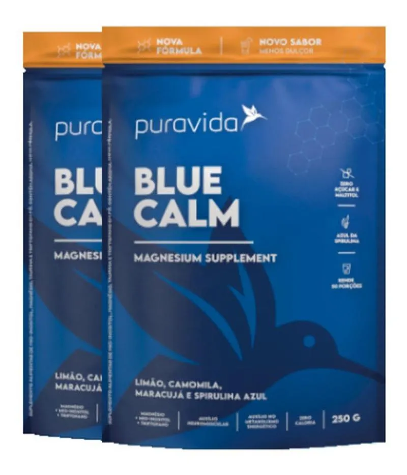 BLUE CALM 2 X 250G PURAVIDA