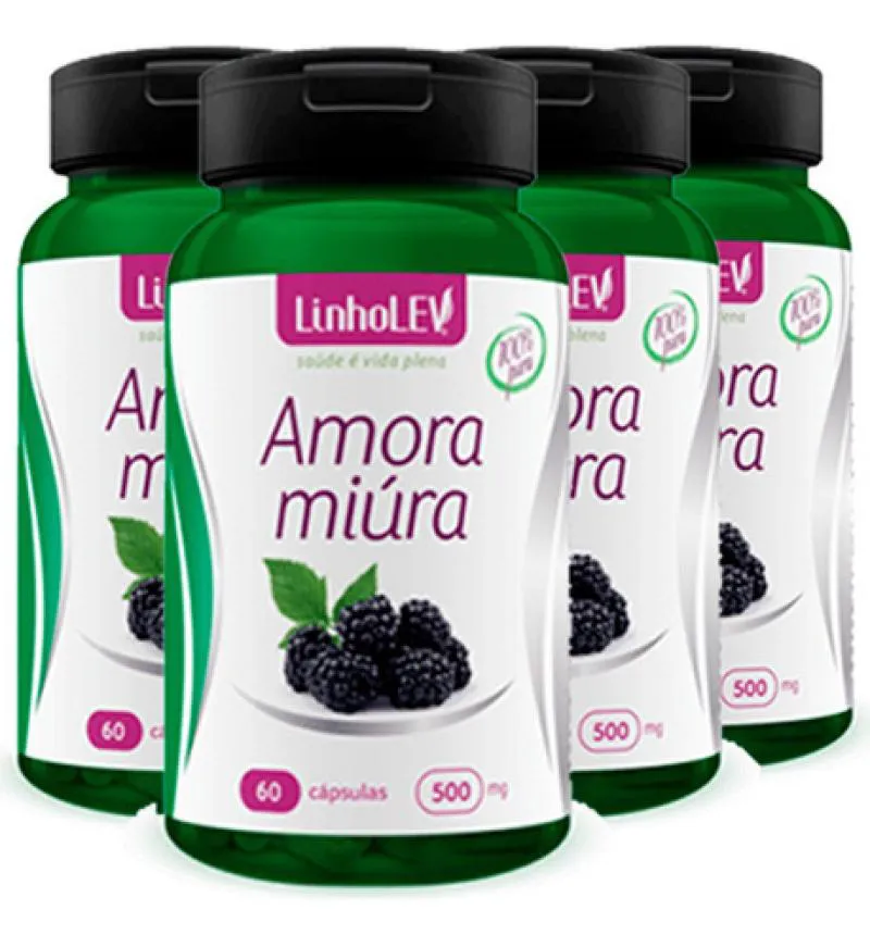 AMORA MIURA 4 X 60 CáPSULAS - LINHO LEV
