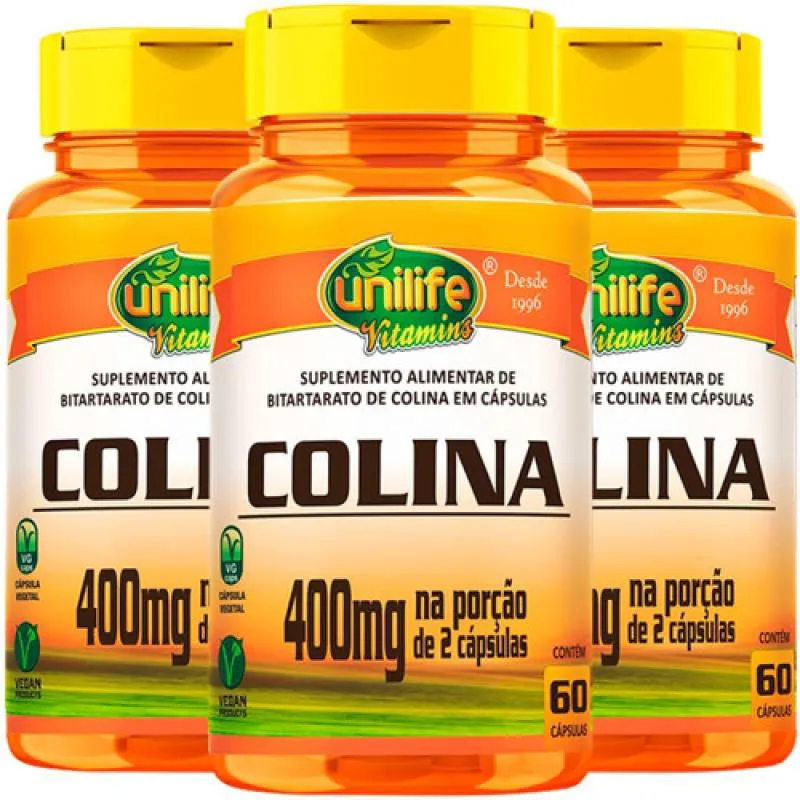 COLINA 3 X 60 CáPSULAS - UNILIFE