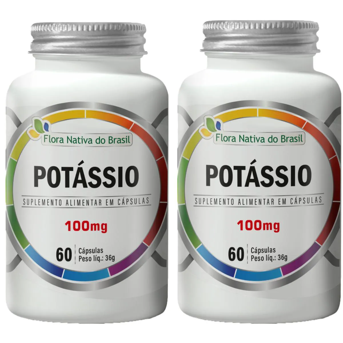 POTáSSIO MULTIVITA 2 X 60 CáPSULAS - FLORA NATIVA