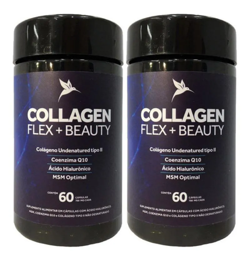 COLLAGEN FLEX BEAUTY COLáGENO TIPO 2 PURAVIDA 2 X 60 CáPSULAS