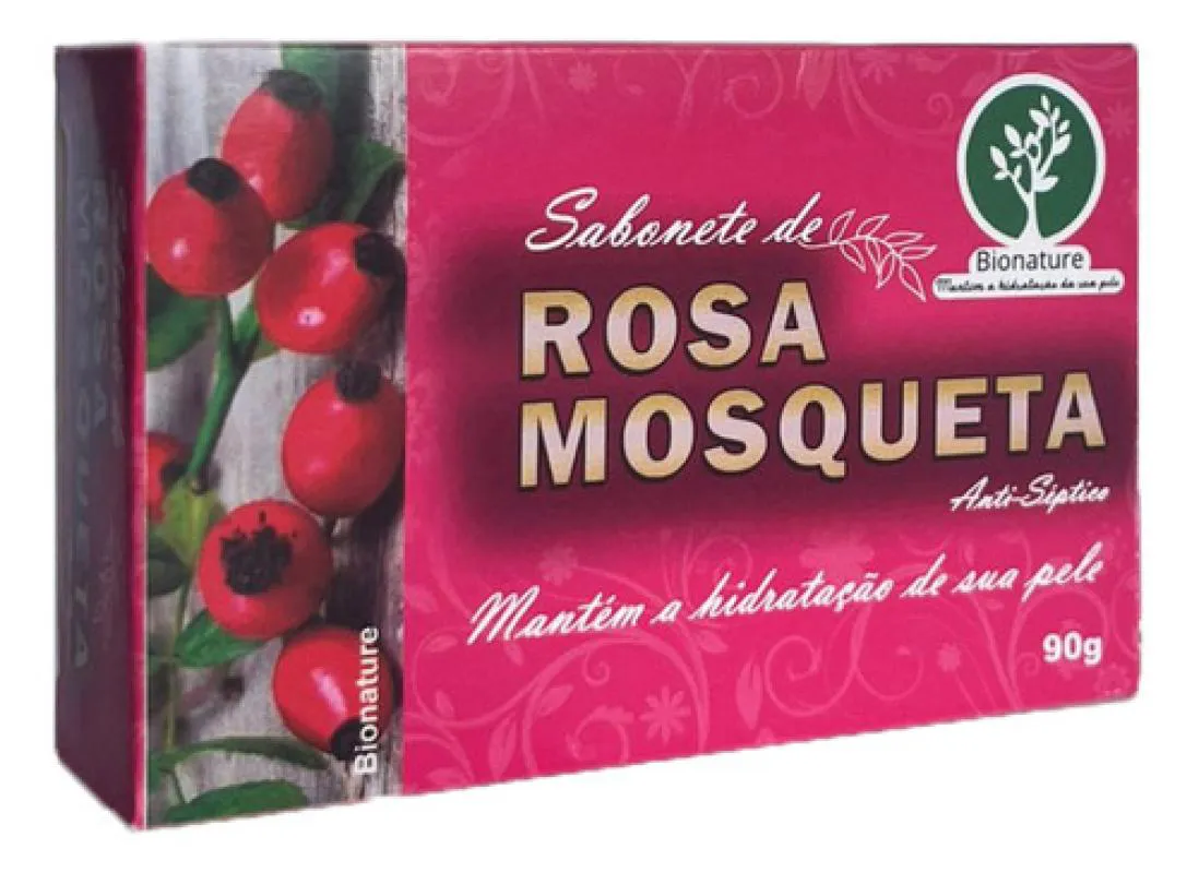 SABONETE DE ROSA MOSQUETA 110G BIONATURE