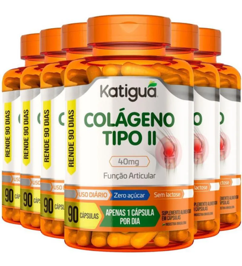 COLáGENO TIPO 2 6 X 90 CáPSULAS KATIGUá