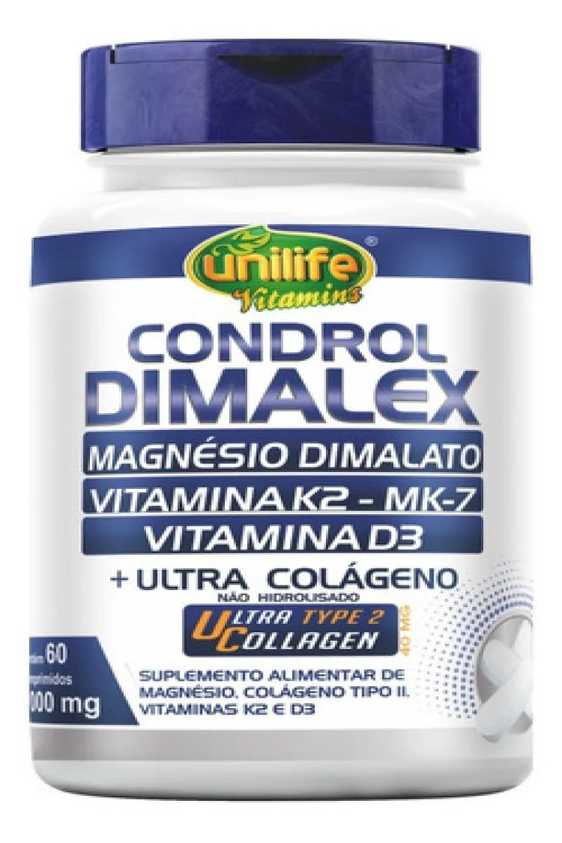 CONDROL DIMALEX 60 CáPSULAS - UNILIFE