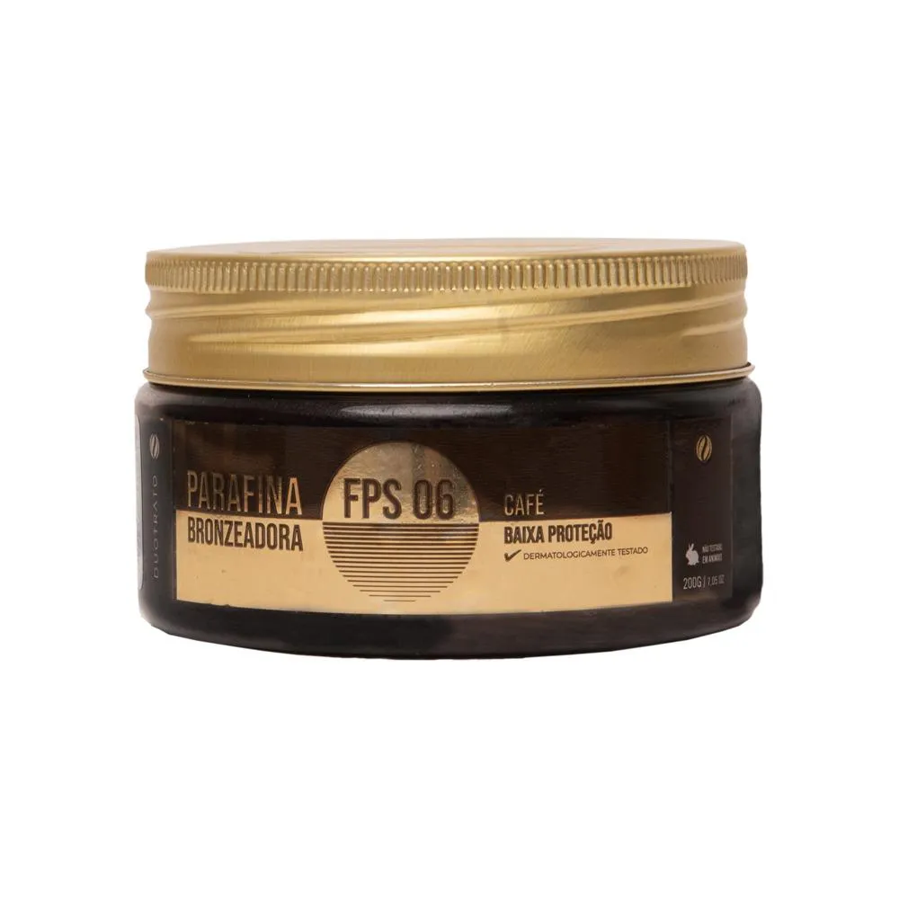 PARAFINA BRONZEADORA FPS 06 – CAFé – 200G DUOTRATO