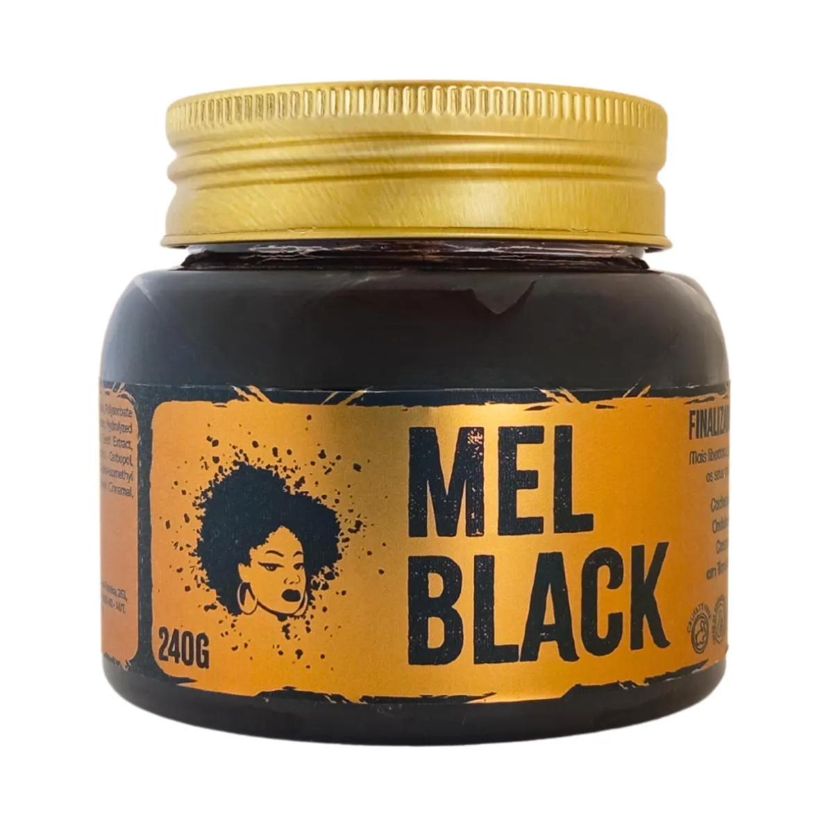 FINALIZADOR DE CACHOS MEL BLACK 240G