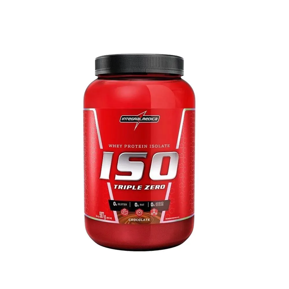Whey Protein Integralmédica Iso Triple Zero Chocolate 907g