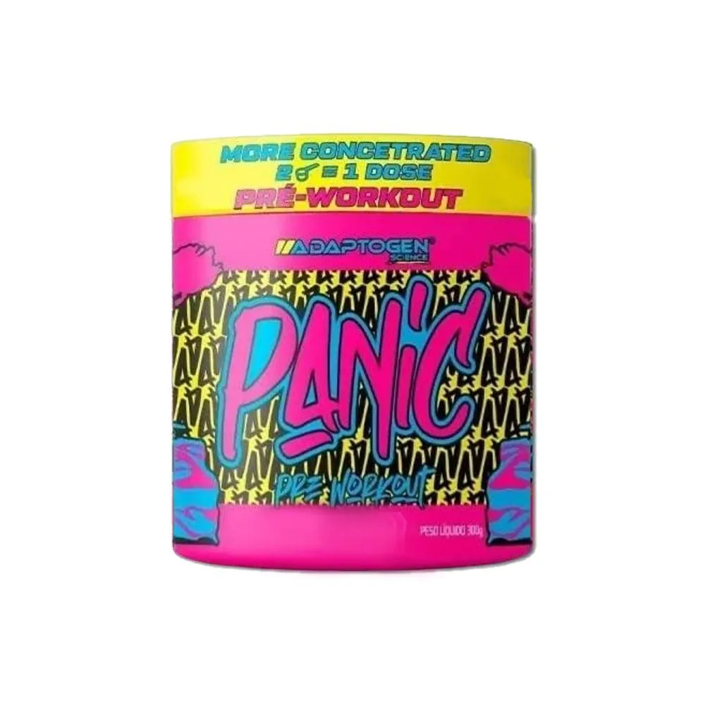 PANIC PRE WORKOUT UVA 300G - ADAPTOGEN SCIENCE