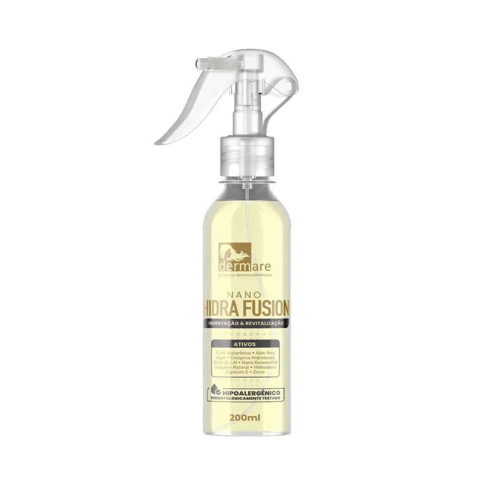 FLUIDO NANO HIDRA FUSION 200ML - DERMARE