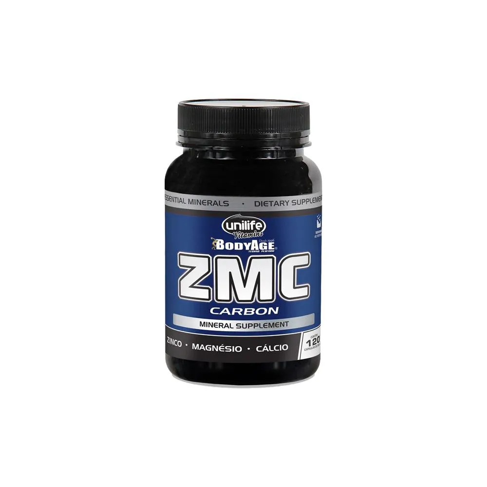 ZMC CARBON 950 MG  120 CAPS - UNILIFE