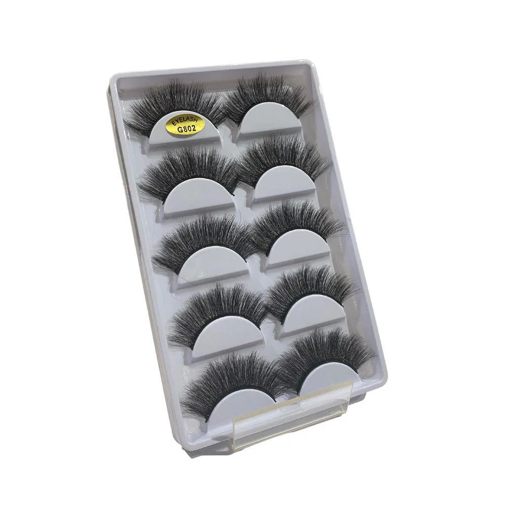 CíLIOS 3D COM 5 PARES TIPO:G802|
