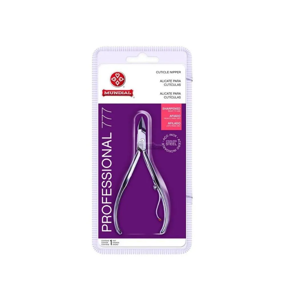 ALICATE DE CUTICULA PROFISSIONAL 777 CLASSIC AFIADO MUNDIAL