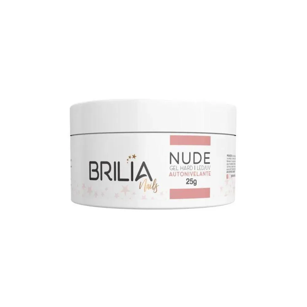 BRILIA NAILS GEL HARD NUDE AUTONIVELANTE 25G