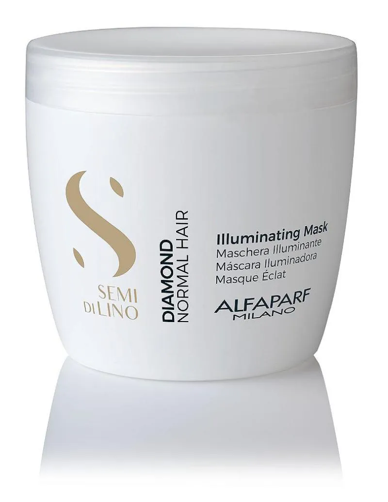 Alfaparf Semi Di Lino Diamond Illuminating - Máscara 500Ml