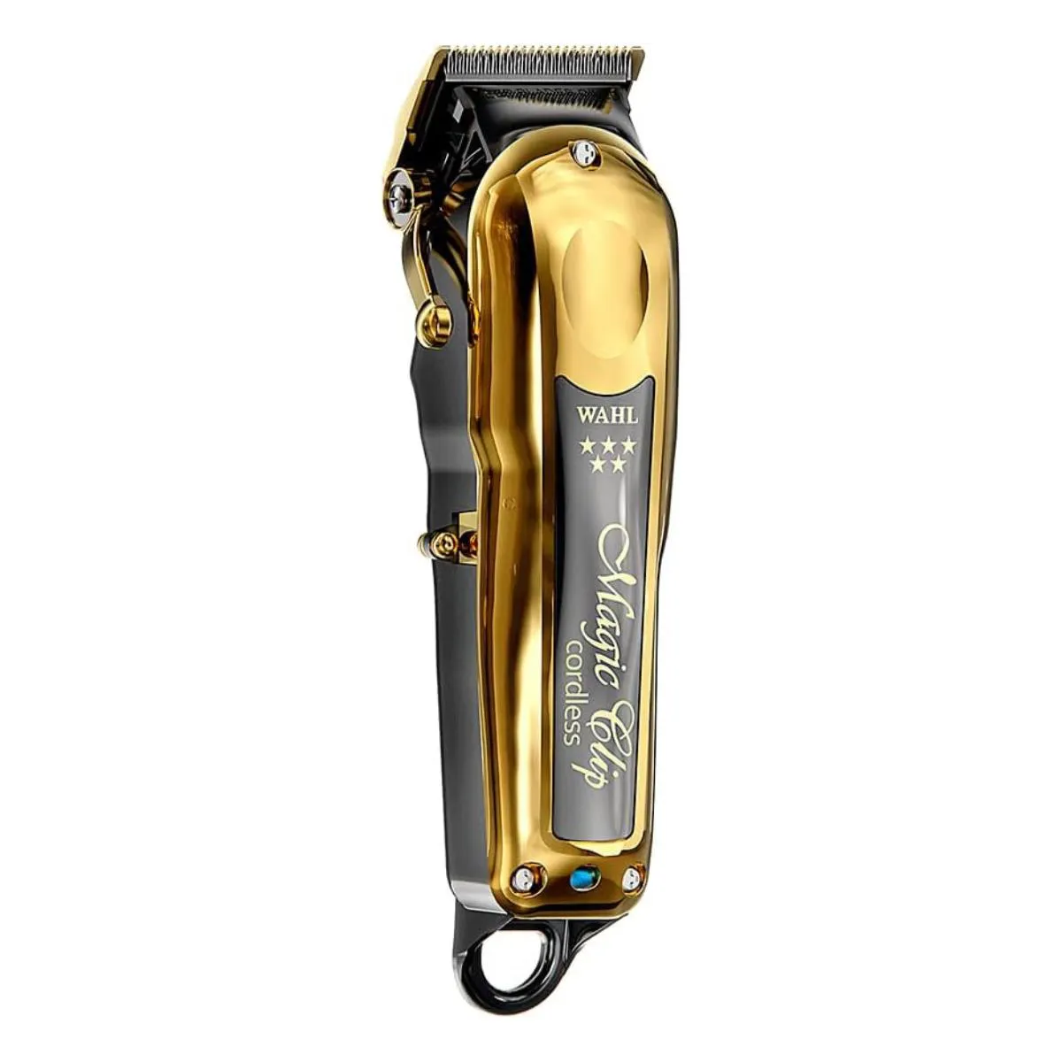 MáQUINA DE CORTE WAHL PROFISSIONAL MAGIC CLIP GOLD SEM FIO BIVOLT LâMINA CRUNCH